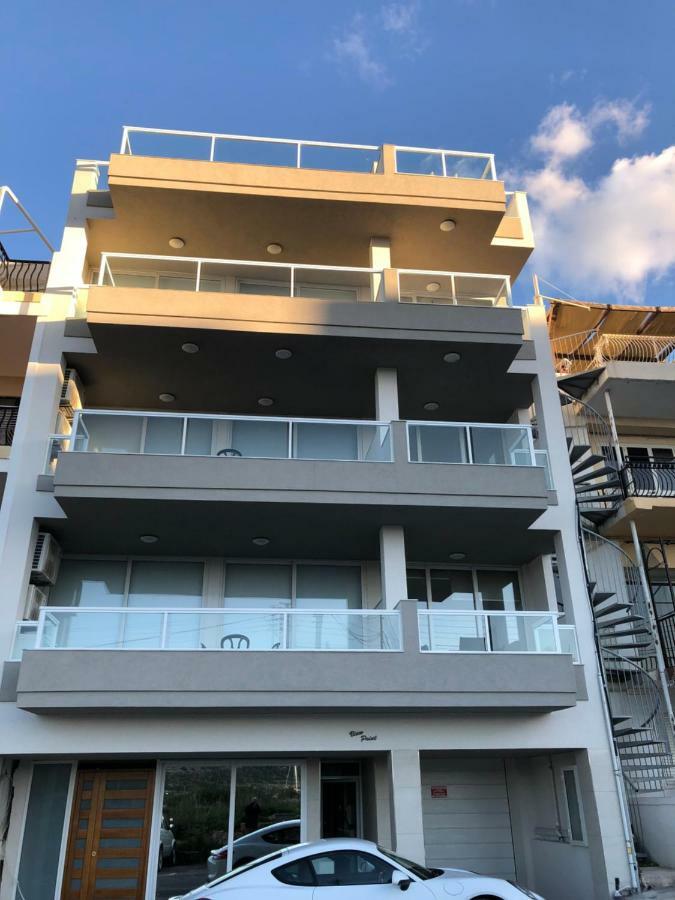 Sea View Penthouse Mellieha Bay Apartment Bagian luar foto
